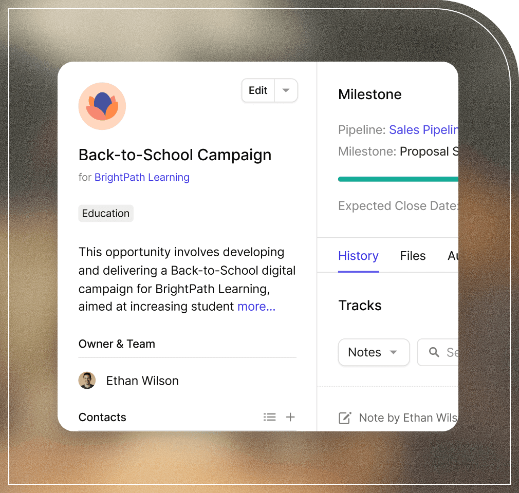 Pipeline de vendas da Capsule