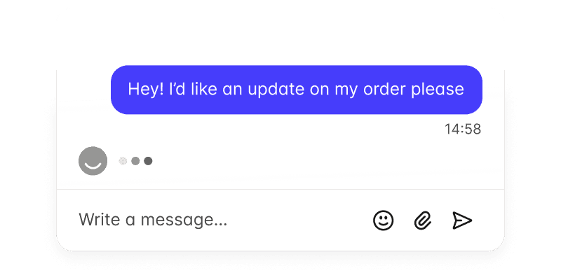 Let AI answer routine queries