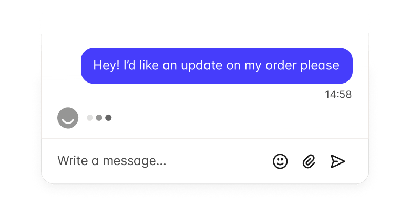 Let AI answer routine queries