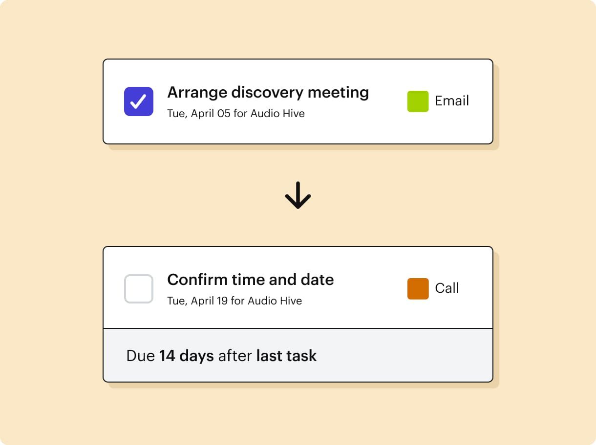 A project kanban board in Capsule