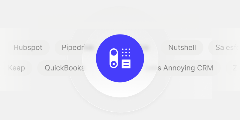 Import everything from spreadsheets or another CRM for a quick and easy start