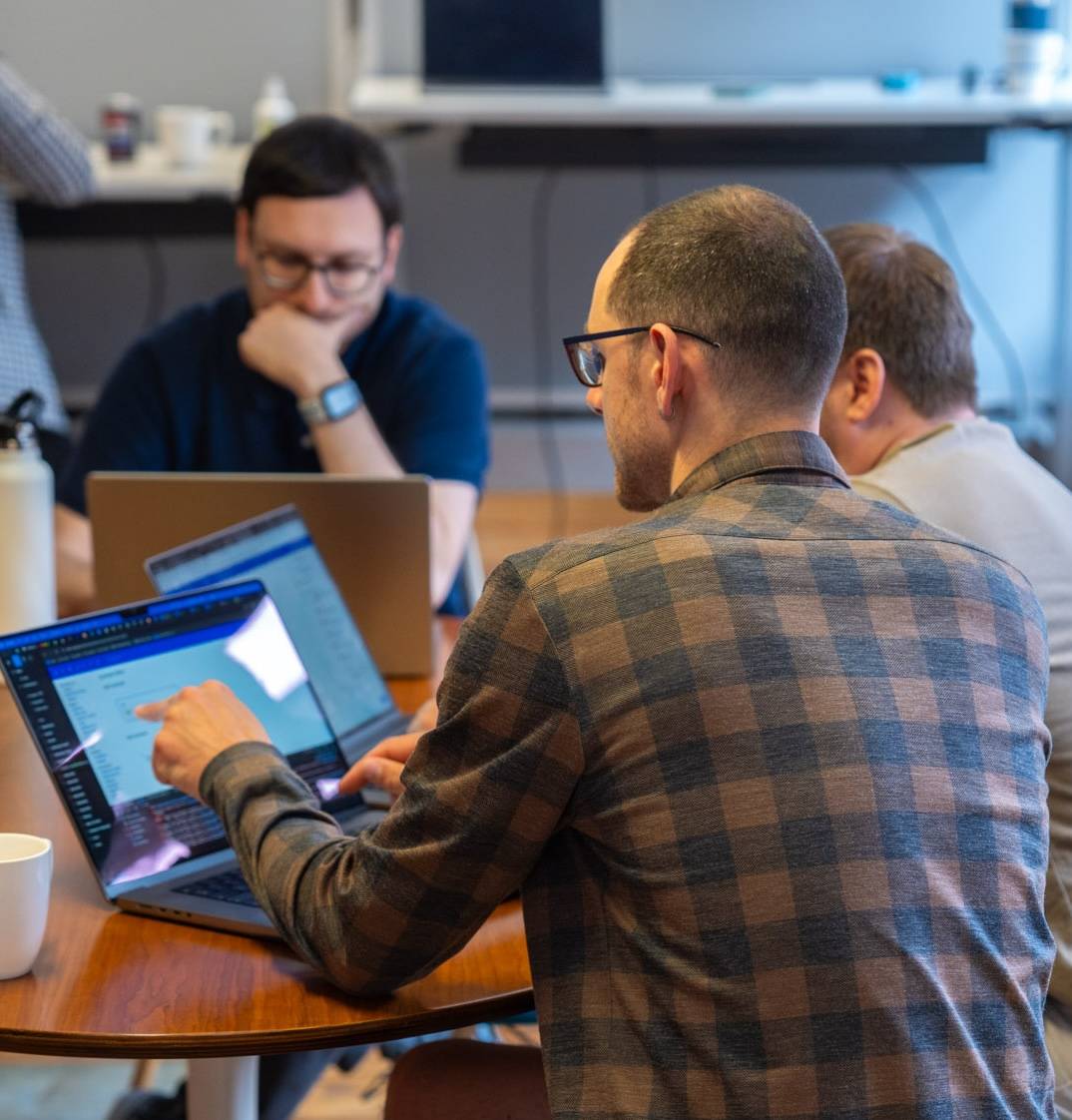 Capsule development team working together