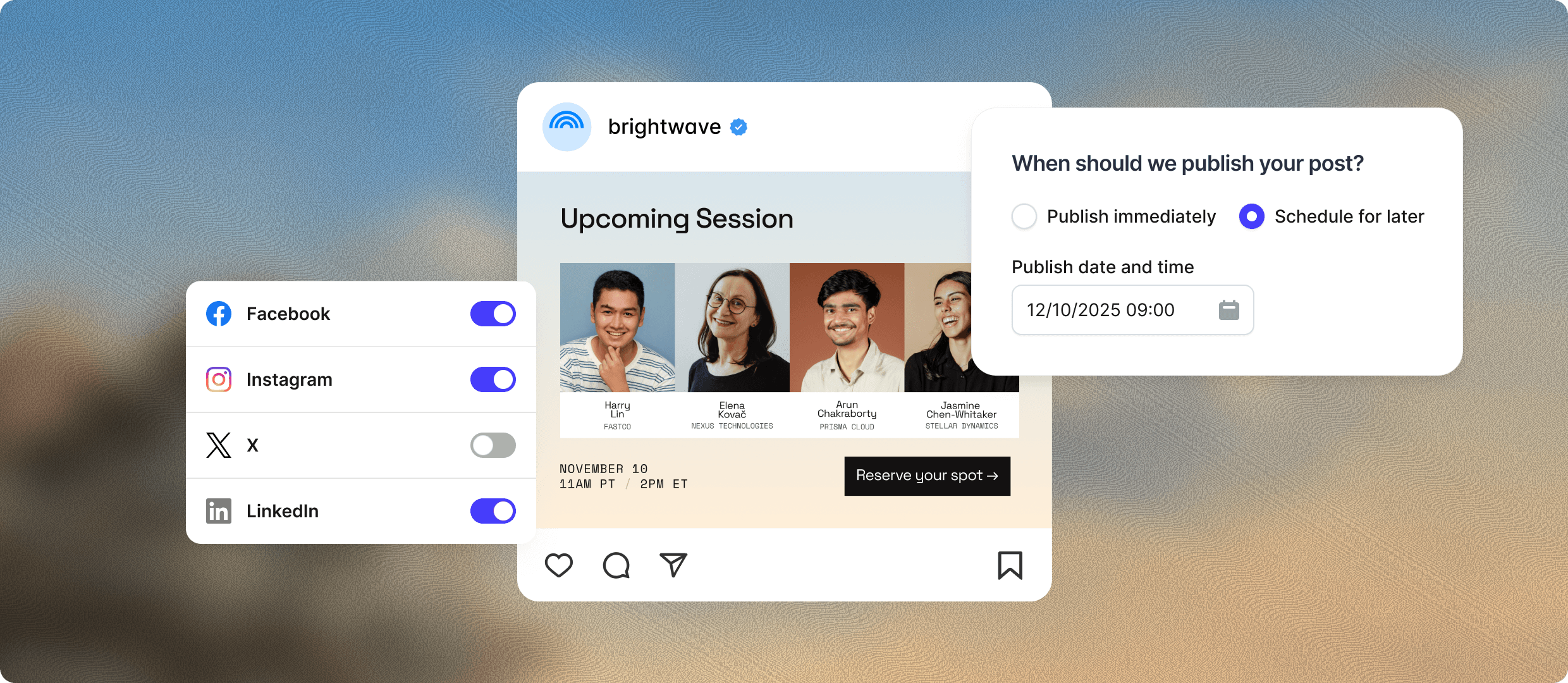 Transpond integrates with Capsule CRM to share campaign engagement and subscriptions inside your contact records