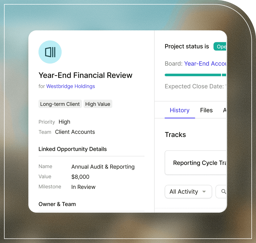 Capsule's sales pipeline